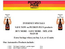 Tablet Screenshot of petronplus.com